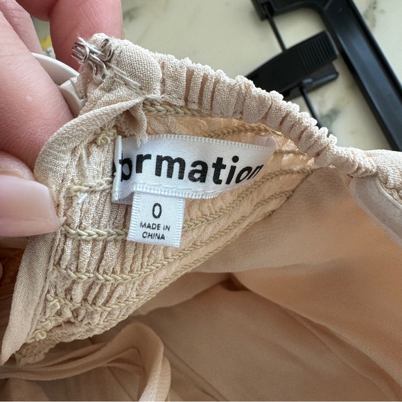 REFORMATION -- Jayde Nude Maxi Dress - Picture 4 of 5